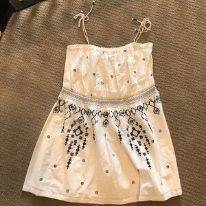 Abercrombie & Fitch White Sundress
